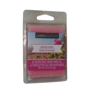 Beach Rose Fragrance Wax Melts Pink 2.5oz Made by Luminessence